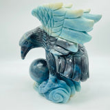 Unique Trolleite Stone Eagle And Egg Large Carving - Wholesale Crystals