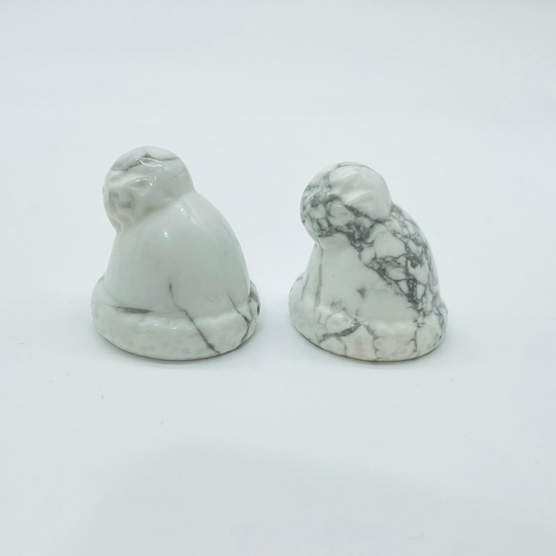 Winter Hat Cap Carving Wholesale Sodalite Howlite - Wholesale Crystals