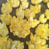 Yellow Aura Crystal Cluster -Wholesale Crystals