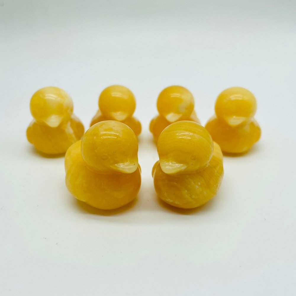 Yellow Calcite Duck Carving Wholesale -Wholesale Crystals