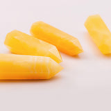 yellow calcite point -Wholesale Crystals