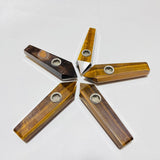 Yellow Tiger Eye Cigarette Holder Smoky Pipes Wholesale -Wholesale Crystals