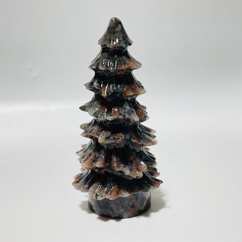 Yooperlite Stone Christmas Tree Carving Wholesale - Wholesale Crystals