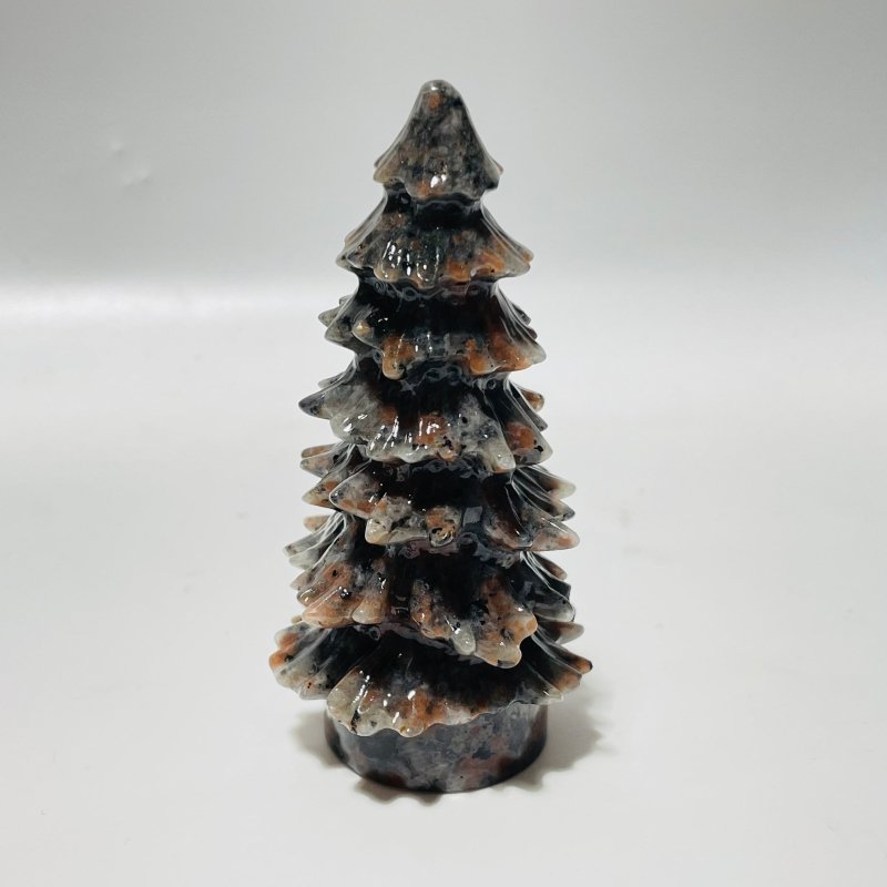 Yooperlite Stone Christmas Tree Carving Wholesale - Wholesale Crystals